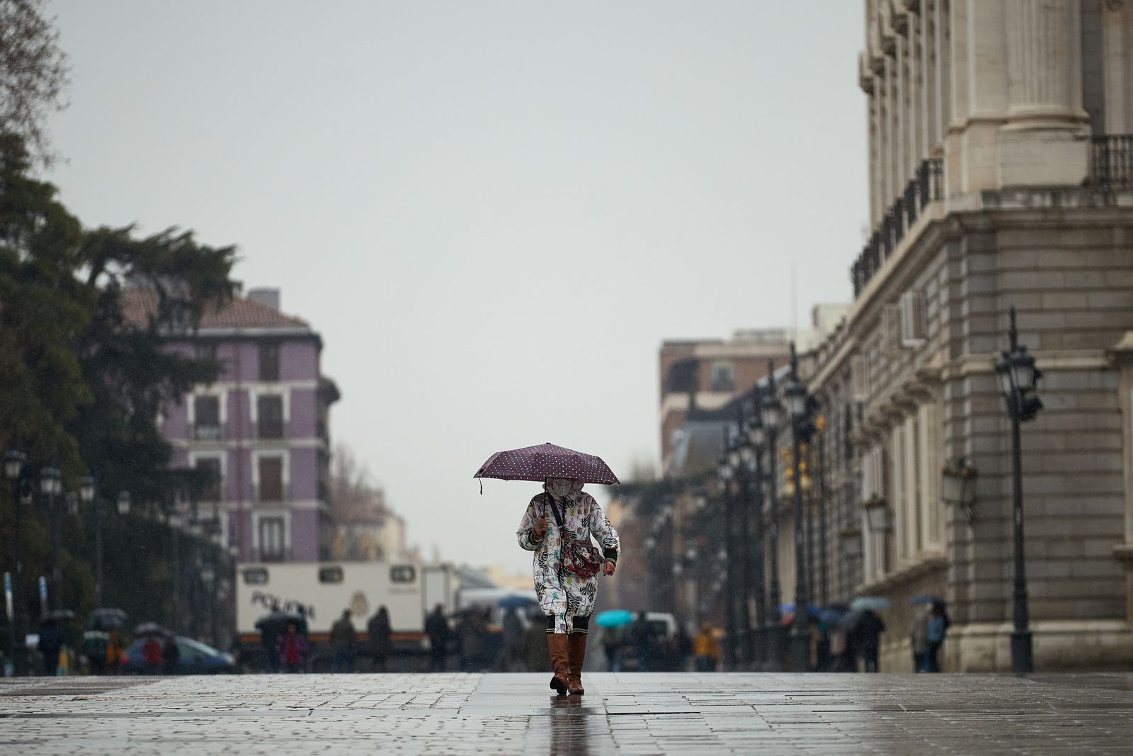 Mañana, cielos nubosos o cubiertos con precipitaciones casi generalizadas