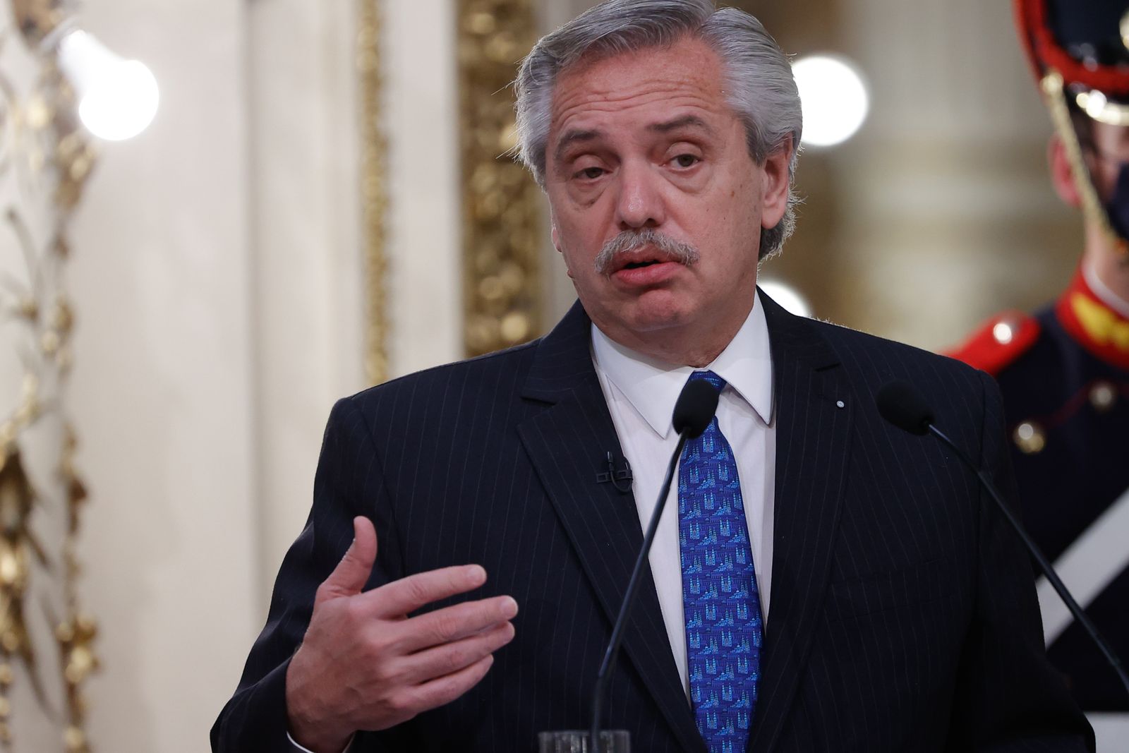 El presidente argentino se reúne con el viceprimer ministro de Israel